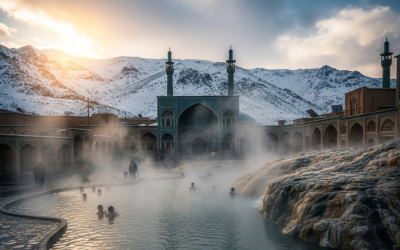آرامش از قلب زمین: راهنمای کامل سفر به بهترین چشمه های آب گرم ایران