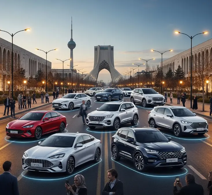 خودروهای چینی در ایران