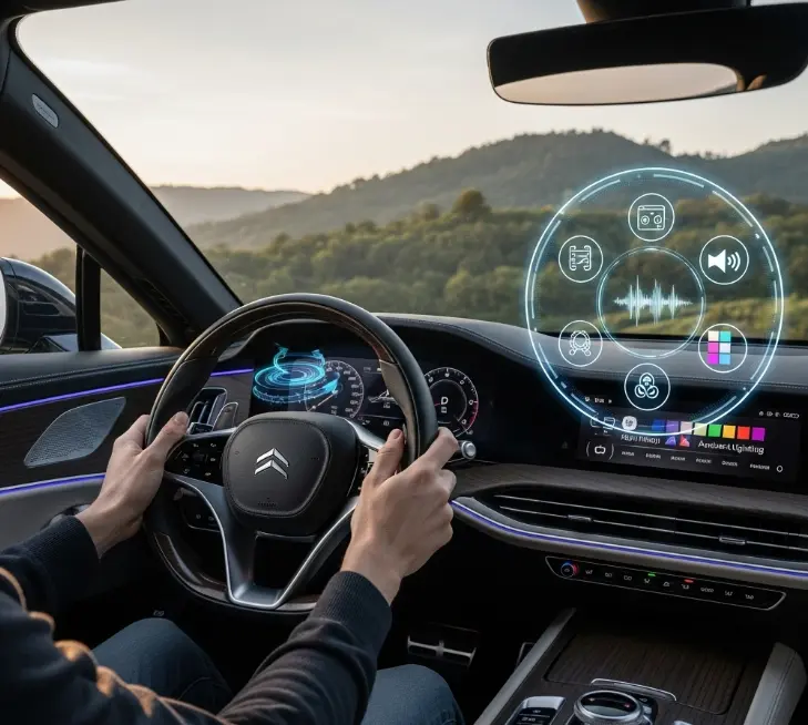 آپشن های رفاهی خودرو