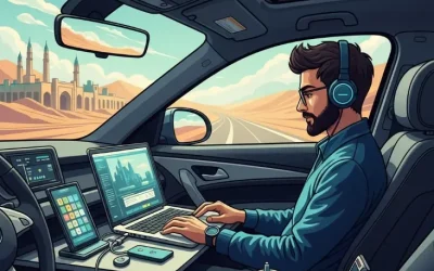 دیجیتال نومد (Digital Nomad) در ایران: کدام خودرو بهترین دفتر کار متحرک برای شماست؟