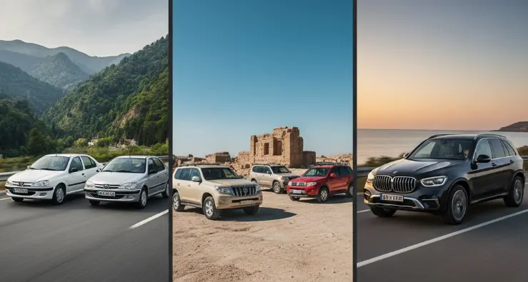 خودروی مناسب سفر به شیراز