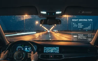 سفرهای شبانه با خودرو: نکاتی برای رانندگی ایمن و آرامشبخش در شب