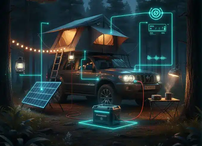 روشنایی در شب