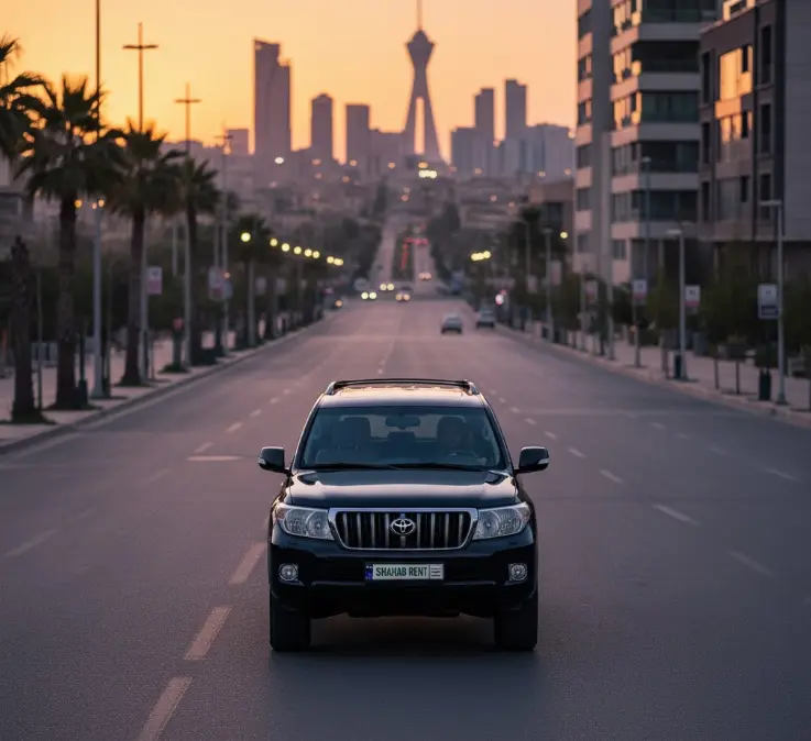اجاره تویوتا لندکروز در تهران