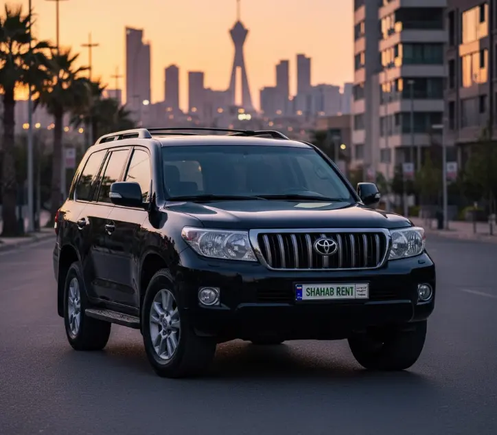 اجاره تویوتا لندکروز در تهران
