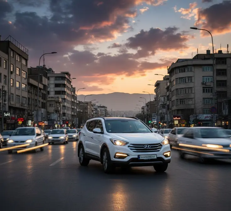 رنت هیوندای سانتافه