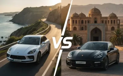 پورشه ماکان یا پانامرا؟ بررسی تفاوتها، شباهتها و ارزش اجاره