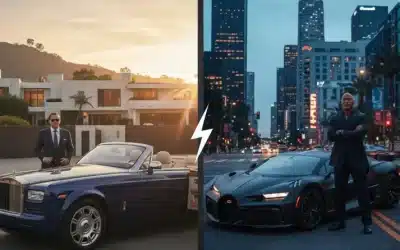 ماشینهای خاص بازیگران هالیوودی | از رولزرویس لئوناردو دیکاپریو تا بوگاتی دواین جانسون