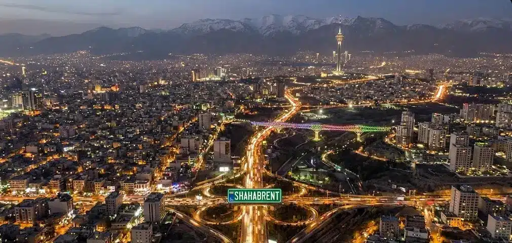 جاهای دیدنی تهران در شب 