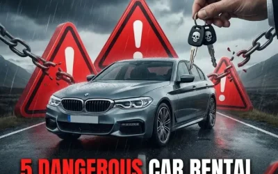 ۵ اشتباه خطرناک هنگام اجاره خودرو که باید از آنها دوری کنید