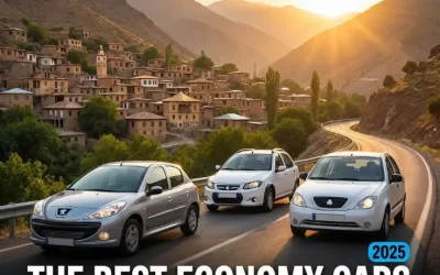 بهترین خودروهای اقتصادی برای اجاره در ایران (۲۰۲۵): سفر ارزان اما باکیفیت