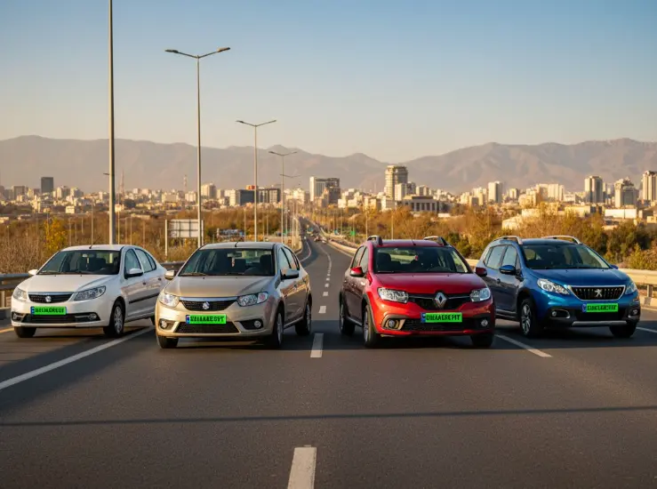 خودروهای اقتصادی برای اجاره