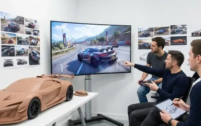 چطور بازیهای ویدیویی بر طراحی خودروها تأثیر گذاشتهاند؟