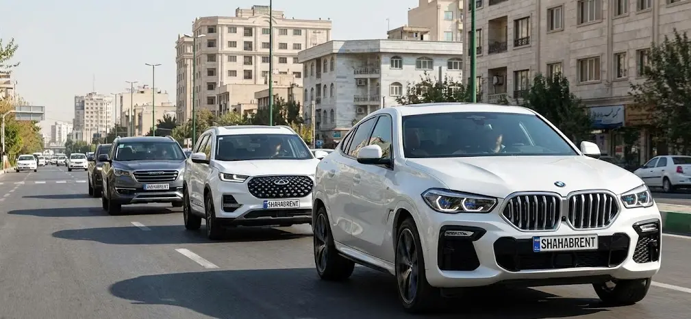 اجاره ماشین برای مراسم