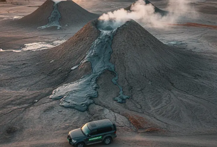 گِل‌فشان‌های کهیر چابهار