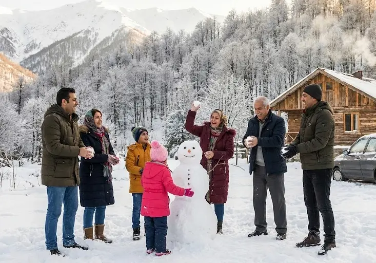 اجاره خودرو برای سفر زمستانی