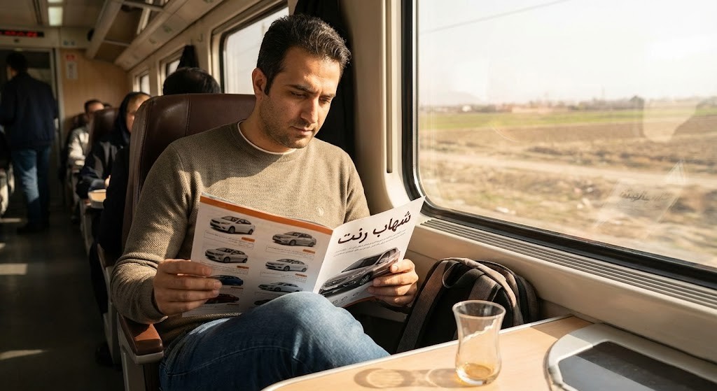 اجاره ماشین در راه آهن