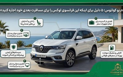 رنو کولئوس؛ ۵ دلیل برای اینکه این فرانسوی لوکس را برای مسافرت بعدی خود اجاره کنید