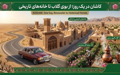 کاشان در یک روز؛ از بوی گلاب تا خانه های تاریخی