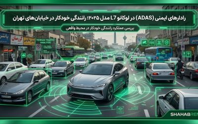 رادارهای ایمنی (ADAS) در لوکانو L7 مدل ۲۰۲۵؛ رانندگی خودکار در خیابان های تهران