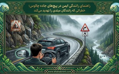 راهنمای رانندگی ایمن در پیچهای جاده چالوس؛ خطراتی که رانندگان مبتدی را تهدید میکند