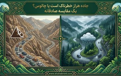 جاده هراز خطرناک است یا چالوس؟ یک مقایسه صادقانه