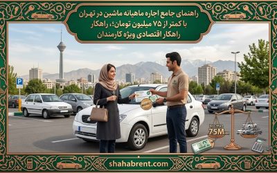 راهنمای جامع اجاره ماهیانه ماشین در تهران با کمتر از ۷۵ میلیون تومان؛ راهکار اقتصادی ویژه کارمندان